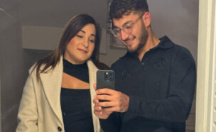 אביתר עוזרי ואמו קלודין (צילום: מתוך האינסטגרם של @klodinozeri)