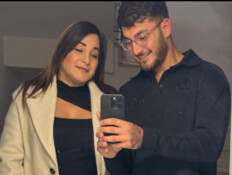 אביתר עוזרי ואמו קלודין