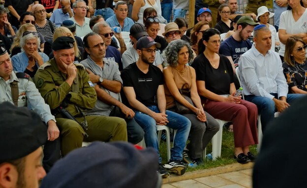 נמרוד כהן בהלווית עוז דניאל ז"ל