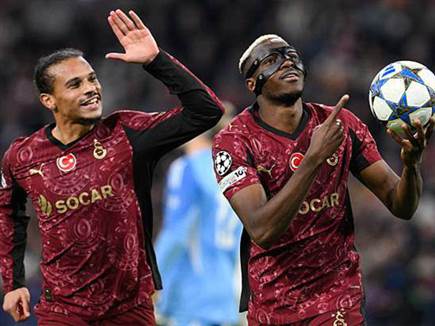 הם דווקא נהנו. אוסימן וסאנה (GETTY)