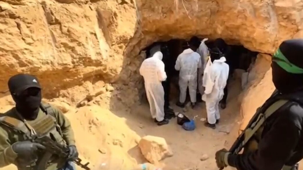 הדיווחים בחמאס על מאמצי חילוץ גופתו של הדר גולדין 