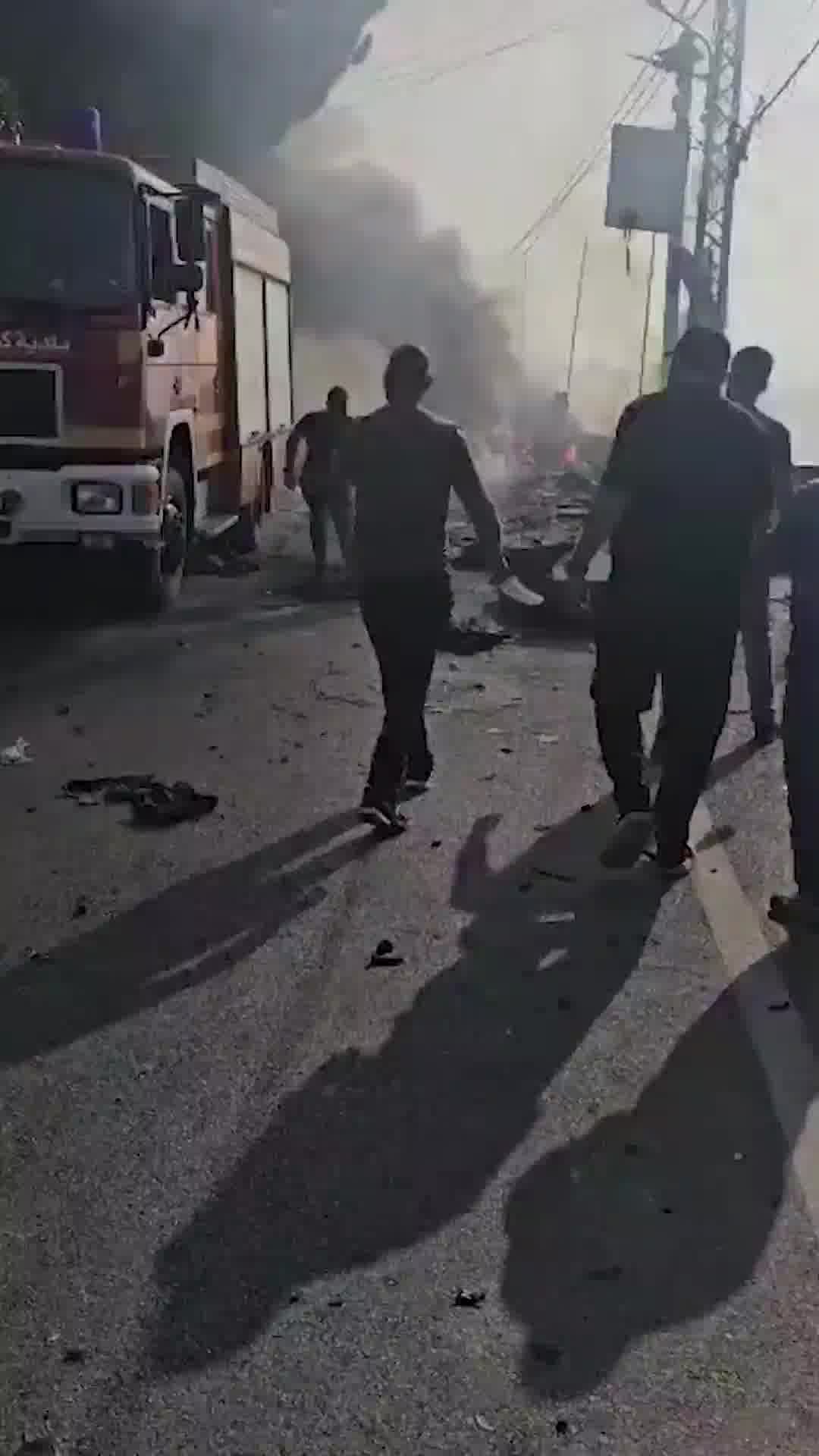 בפעם השלישית מהבוקר: צה''ל תקף אווירית רכב בדרום לבנון