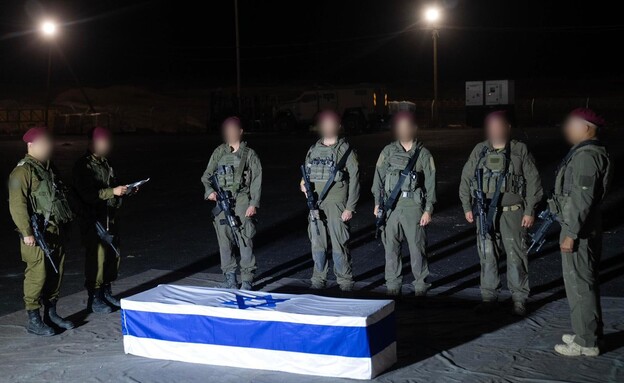 מעמד קבלת ארונו של החטוף החלל ליאור רודאיף ז"ל