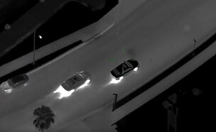 תיעוד התאונה (צילום: מצלמות אבטחה)