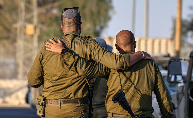 חיילי מילואים מגיעים לבסיס, 2 בספטמבר 2025