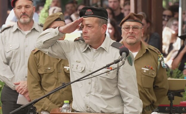 קשנ״ר, תא״ל אוהד מאור, מצדיע בהלווית איתי חן ז"ל