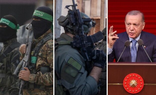 הנשיא הטורקי והכוחות מול המחבלים