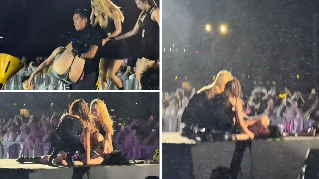 Hyuna זמרת קוריאנית התעלפה