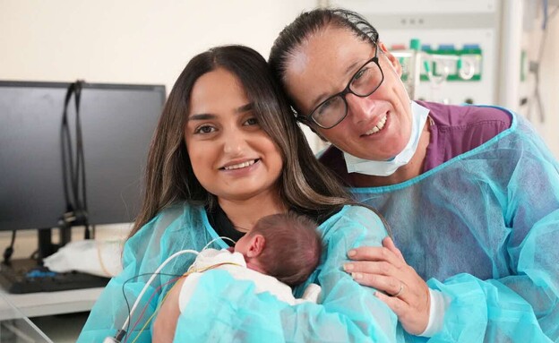 תמר פרידמן ואודליה אבוטבול, נפגשות בפגייה של רמב"ם