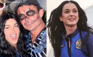 אורלנדו בלום, רייצ'ל לין מת'יוז, קייטי פרי (צילום: instagram, getty images)