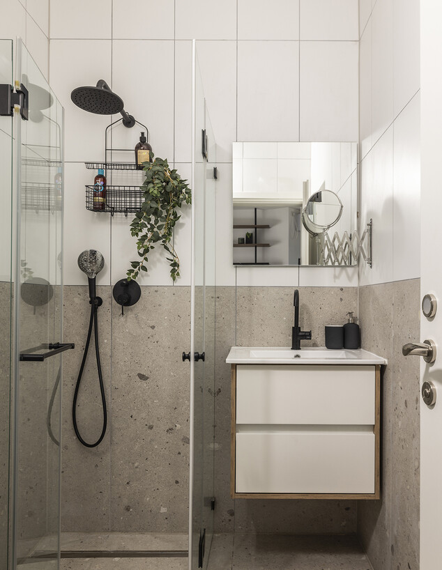 דירה בהרצל תכנון ועיצוב סטפני ונטע-לי 