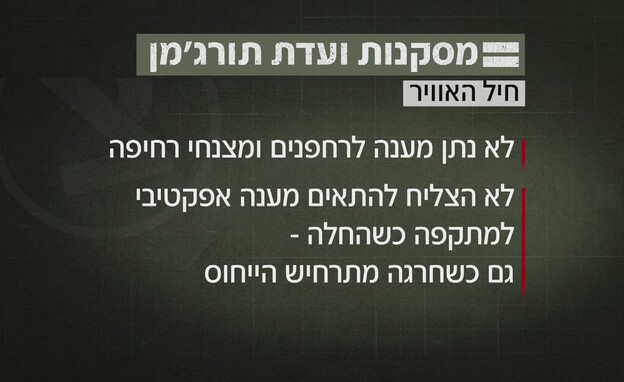 מסקנת ועדת תורג'מן