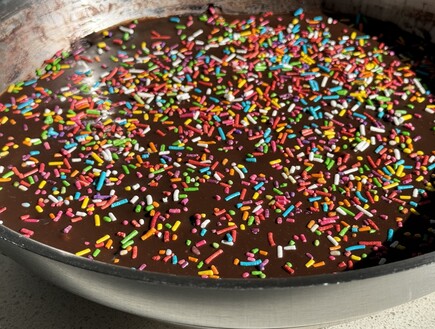 עוגת שוקולד במחבת. בלי קערה אחת!