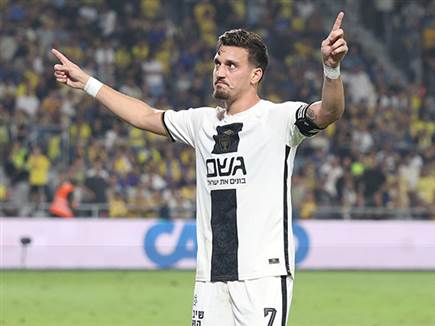 שועה חגג צמד (צילום: אלן שיבר)