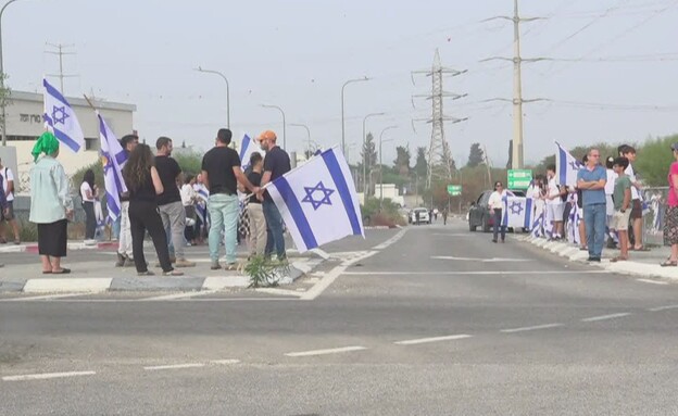 מסע הלוויה של הדר גולדין ז"ל 