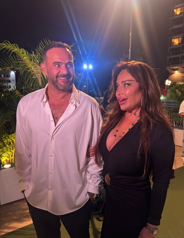 אביבית בר זוהר וחבר חדש בחתונה של נועה קירל