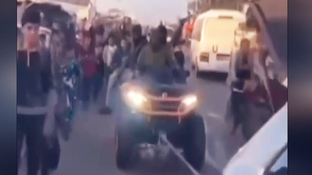 תיעוד הטרקטורון הגנוב