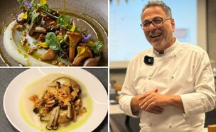 שף חיים כהן, סדנת בישול עם AI במיקרוסופט (צילום: Feed Your Mind ומיקרוסופט ישראל מחקר ופיתוח)