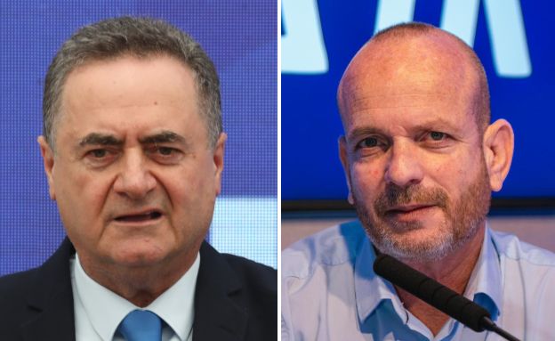 טל לב רם, ישראל כ"ץ (צילום: גלי צה"ל | גדעון מרקוביץ' TPS)