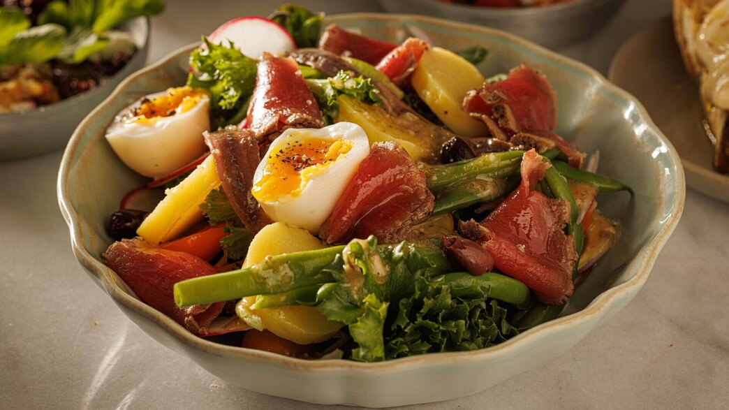 נעה אפיה מקומית. תפריט צהריים