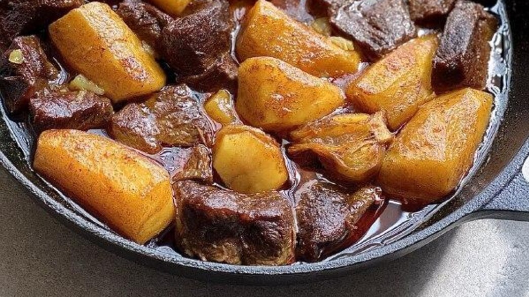 עיקרית מנצחת. צלי עם ארטישוק ירושלמי