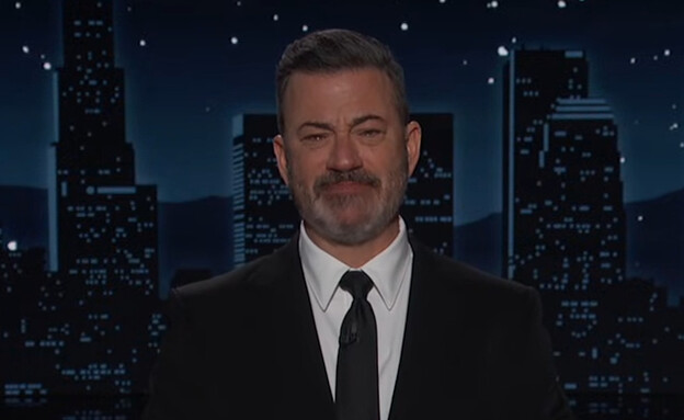 ג'ימי קימל פורץ בבכי (צילום: JimmyKimmel, YouTube)