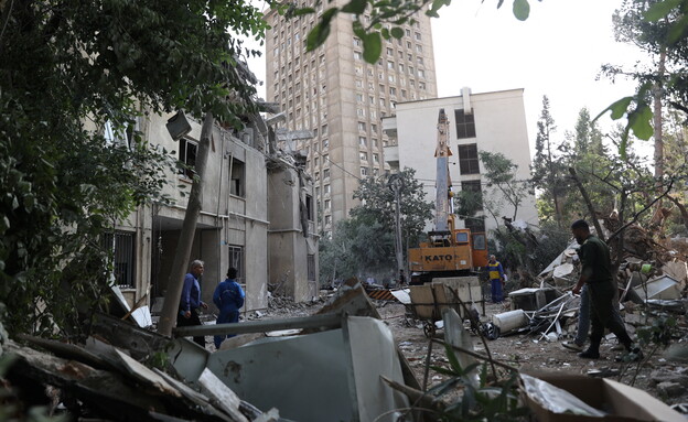 נזקי תקיפות חיל האוויר בטהראן