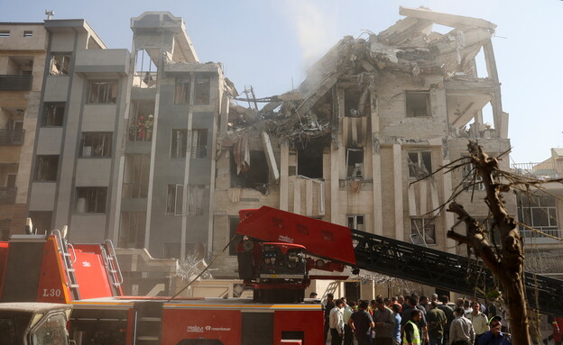 נזקי תקיפות חיל האוויר בטהראן