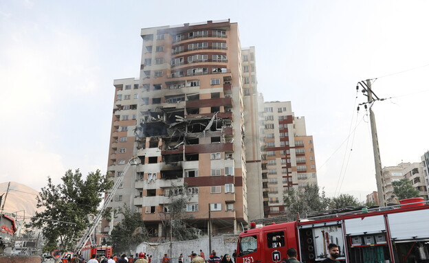 נזקי תקיפות חיל האוויר בטהראן