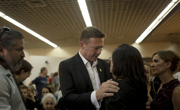 שטפן זייברט, שגריר גרמניה בישראל ורימון קירשט שטפן זייברט, שגריר גרמניה בישראל ורימון קירשט