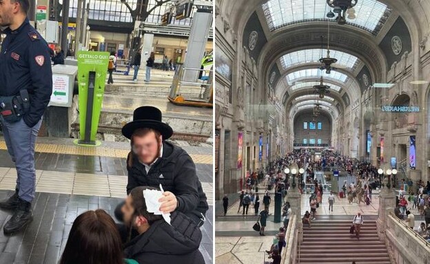 קבוצת יהודים הותקפו במילאנו (צילום: 

See new posts
Conversation
Combat Antisemitism Movement)