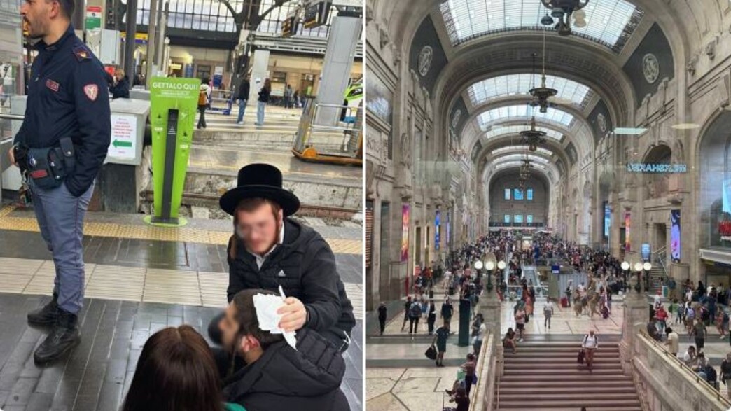 קבוצת יהודים הותקפו במילאנו