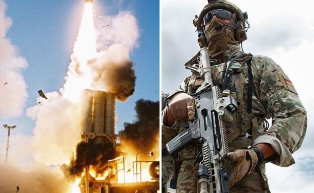 הצבא והמערכת שנרכשה (צילום: Thomas Niedermueller/GettyImages | משרד הביטחון)