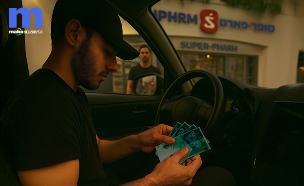 השליח עם הסמים (צילום: סטודיו Keshet Digital)