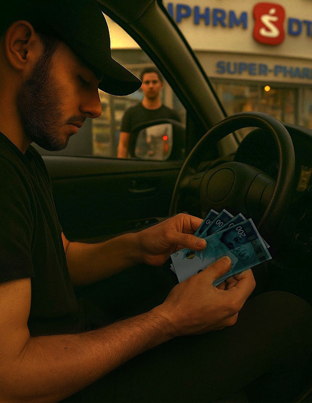 השליח עם הסמים