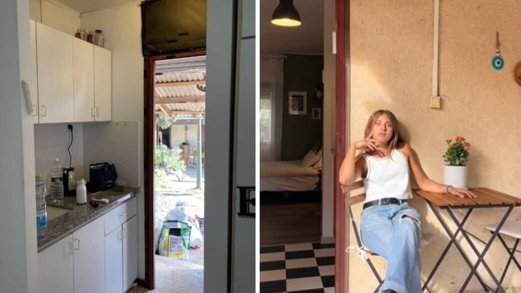 דירת חדר בקיבוץ מיטה מעצבת ליאל בנווניסתי דירת חדר בקיבוץ מיטה מעצבת ליאל בנווניסתי