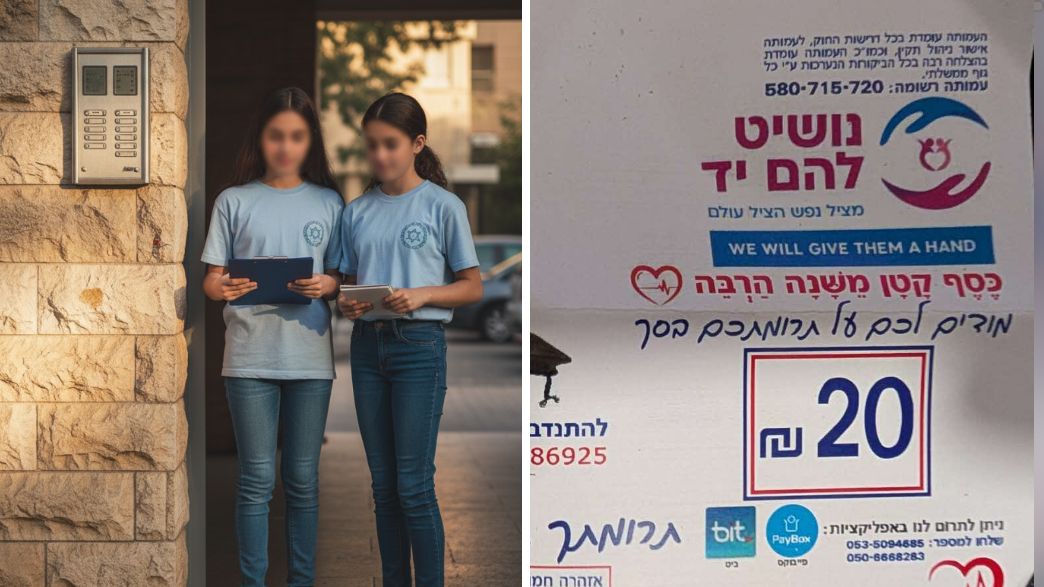 קבלה של עמותת נושיט להם יד קבלה של עמותת נושיט להם יד