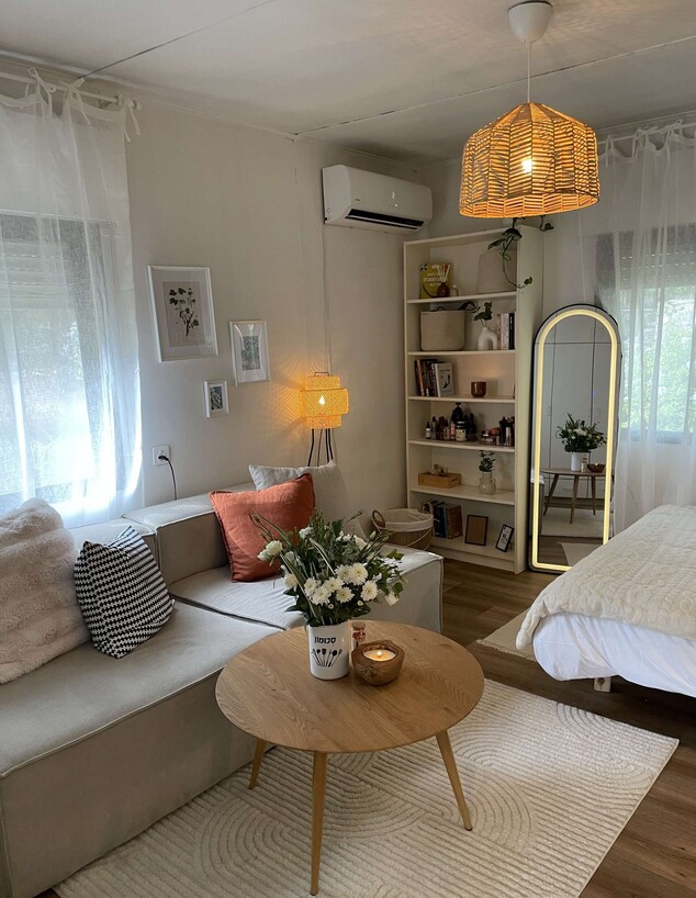 דירת חדר בקיבוץ מעצבת ליאל בנווניסתי דירת חדר בקיבוץ מעצבת ליאל בנווניסתי