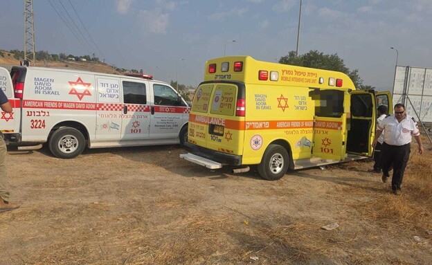 זירת התאונה הטראגית בשדמות מחולה