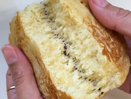 פנקייק של סיוון בריק. אתם קולטים את העובי? (צילום: סיון בריק)