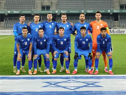 ההרכב של נבחרת ישראל: לא הצליח לחדור את ההגנה הליטאית (אודי ציטיאט)