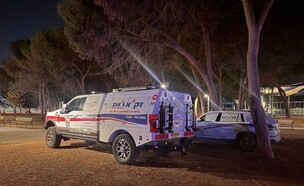 נתין זר נרצח בתל אביב (צילום: זק"א)