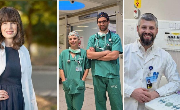 הרופאים שעלו לארץ (צילום: דוברויות - הדסה, שיבא, מאוחדת)