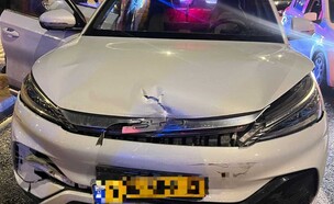 הרכב של החשודים (צילום: דוברות המשטרה)