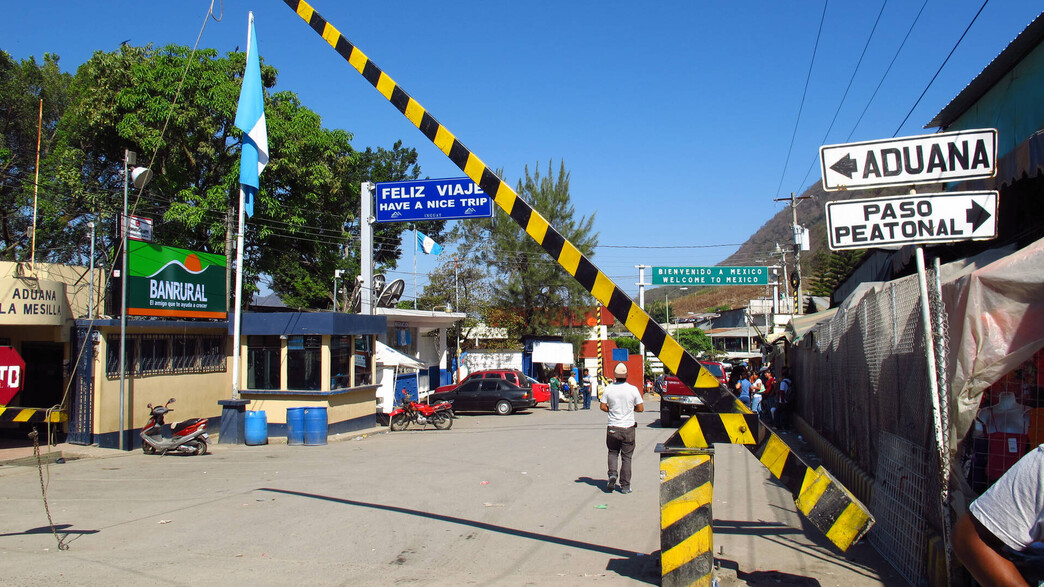 הגבול עם גואטמלה