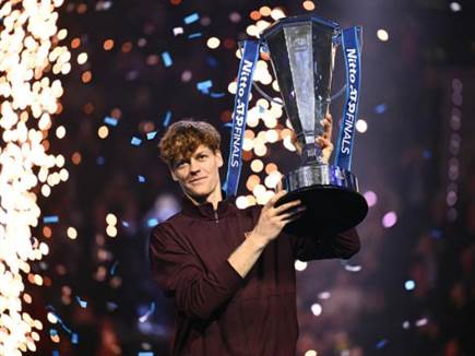 בפעם השנייה ברצף. סינר (GETTY) בפעם השנייה ברצף. סינר (GETTY)