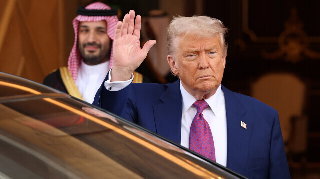 נשיא ארה"ב טראמפ ויורש העצר הסעודי בן סלמאן נשיא ארה"ב טראמפ ויורש העצר הסעודי בן סלמאן