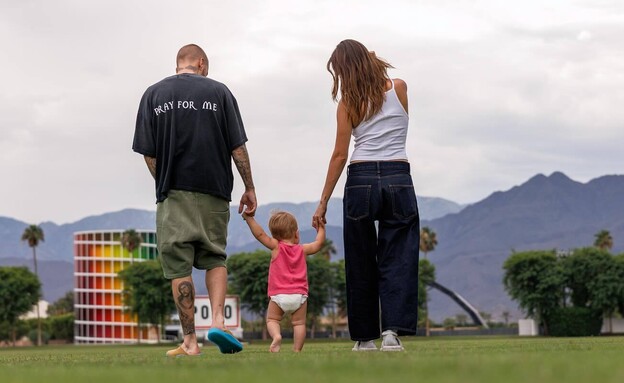 היילי ביבר, ג'סטין ביבר עם ג'ק בלוז היילי ביבר, ג'סטין ביבר עם ג'ק בלוז
