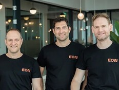 מימין: אופיר ארליך, רון קמחי וגונן שטיין, חברת Eon