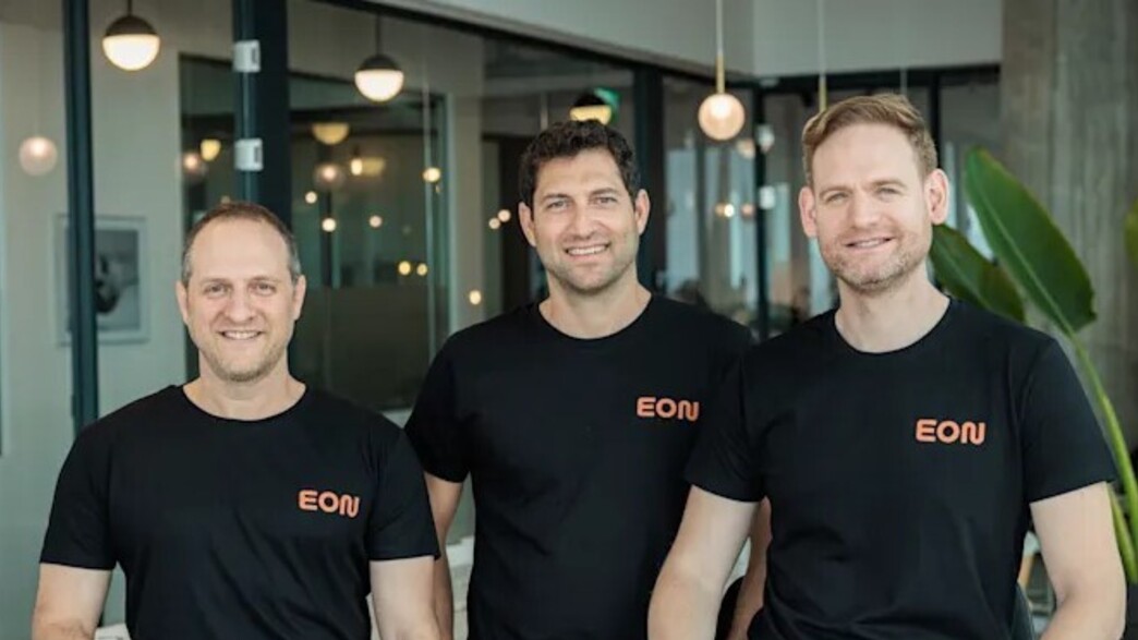 מימין: אופיר ארליך, רון קמחי וגונן שטיין, חברת Eon מימין: אופיר ארליך, רון קמחי וגונן שטיין, חברת Eon